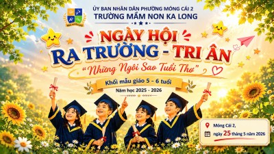 NGÀY HỘI RA TRƯỜNG CỦA CÁC BÉ KHỐI MG 5-6 TUỔI NĂM HỌC 2025-2026