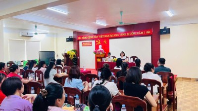TRƯỜNG MẦM NON KA LONG TỔ CHỨC HỌP BAN ĐẠI DIỆN CHA MẸ HỌC SINH NHÀ TRƯỜNG CUỐI NĂM HỌC 2025–2026